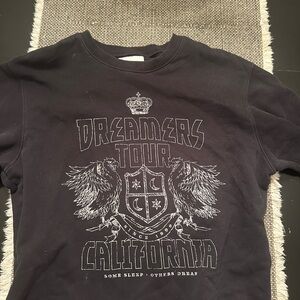 Hollister Black Dreamers Tour Sweatshirt